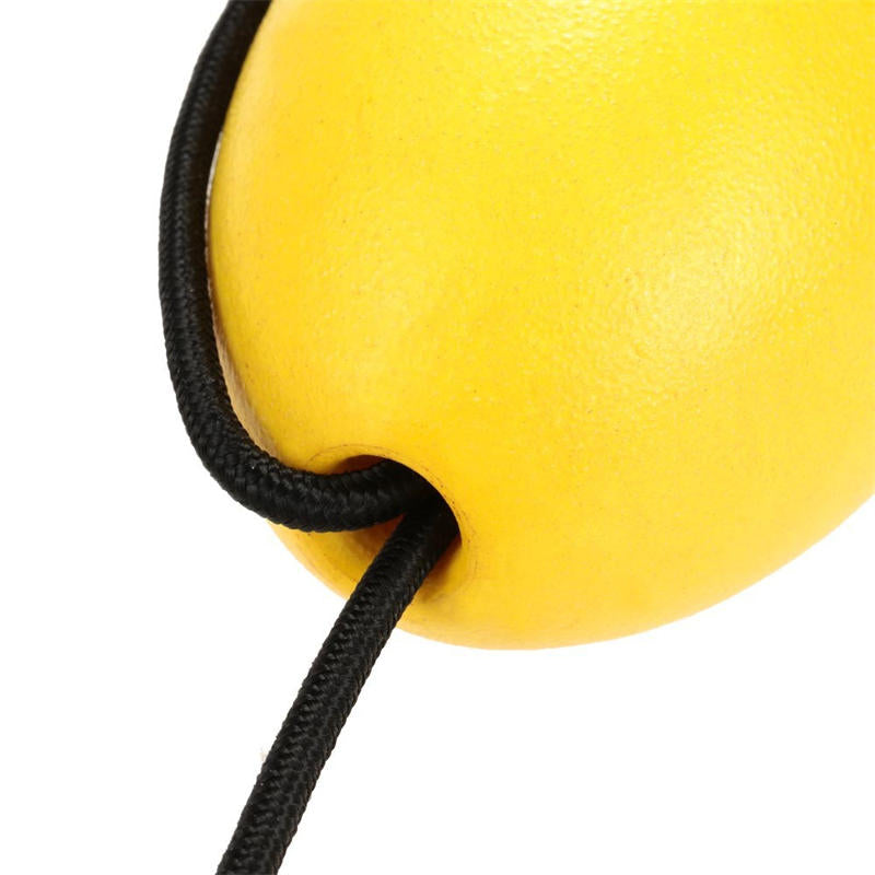 OPPCARE 9.1 Meters Marine Rope Tow Line Buoy Ball Float Leash with  Carabiner-Yellow