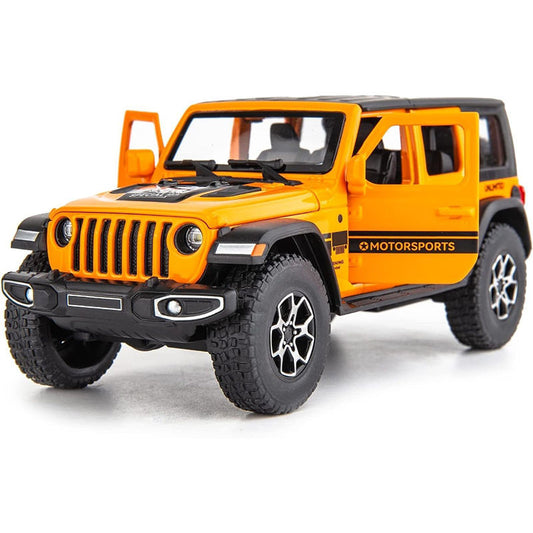 OPPCARE 1/32 Alloy Diecast Model Car with Pull Back Function & Light & Sound-Orange