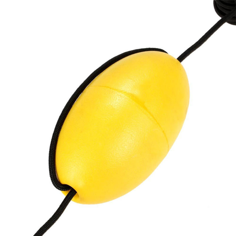 OPPCARE 9.1 Meters Marine Rope Tow Line Buoy Ball Float Leash with  Carabiner-Yellow