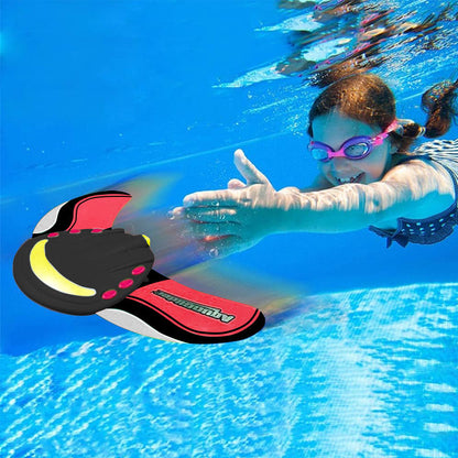 OPPCARE Underwater Gliders Fish Pool Toys with Adjustable Fins Self-propelled Fun Water Games-Black