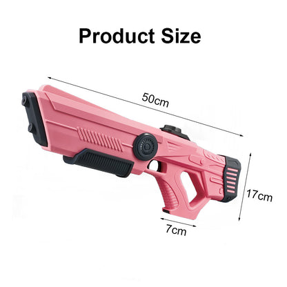 OPPCARE Electric Water Gun High Capacity Automatic Squirt Guns for Kids-Pink