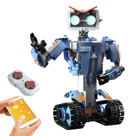 OPPCARE Robot Building STEM Toys 5 in 1 DIY Rechargeable Robot Toys for Boys Girls 903 Pcs